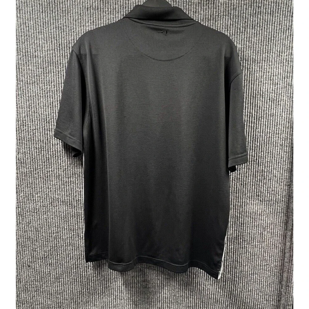 Grand Slam Golf Shirt Mens Medium Black‎ Polo Short Sleeve Pullover Athletic